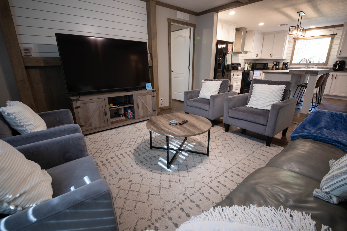Magnolia Creek - Transitional living - living room