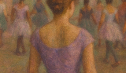 Magnolia Creek - Featured Image - oil painting of ballet class - Blog - The Toxic Power of Thin Privilege and the Thin Ideal